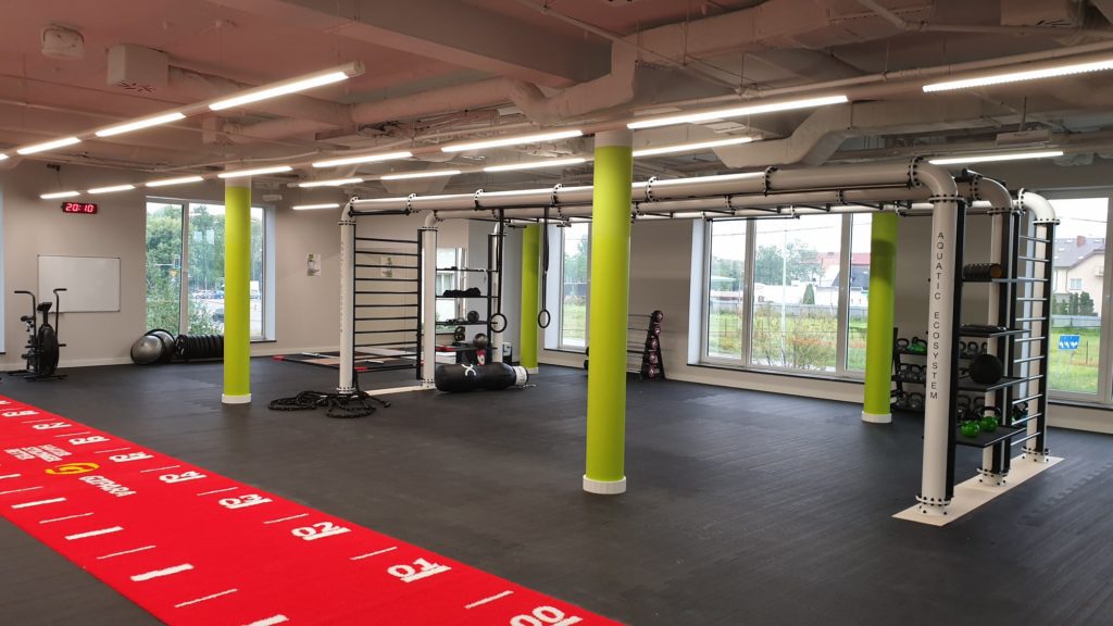 Aquatic Ecosystem functional training zone at Calypso Fitness
